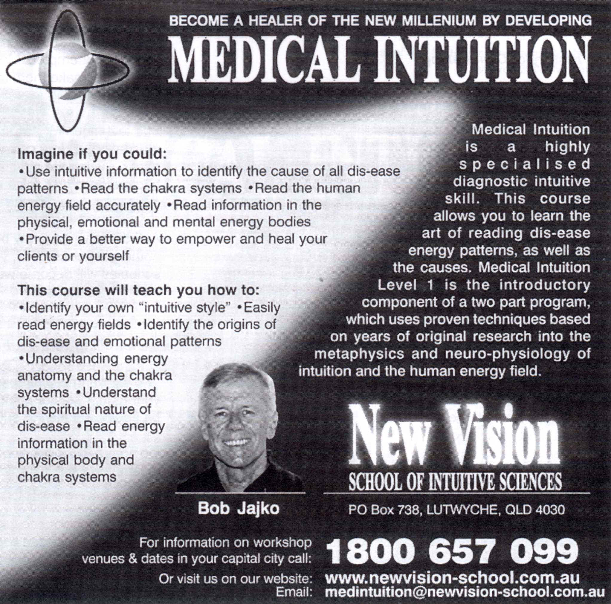 Bob Jajko Medical Intuition Course