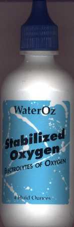 Stabilized Oxygen Water